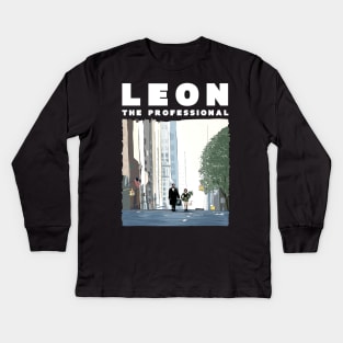 Leon the professional Kids Long Sleeve T-Shirt